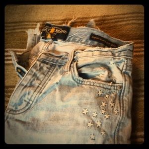 Lucky Brand faded jeans